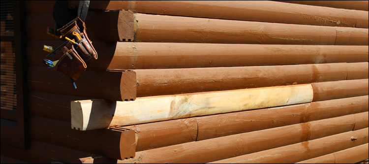 Log Home Damage Repair  Gainesville, Virginia