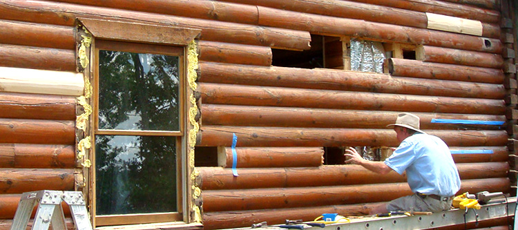 Log Home Repair Gainesville, Virginia